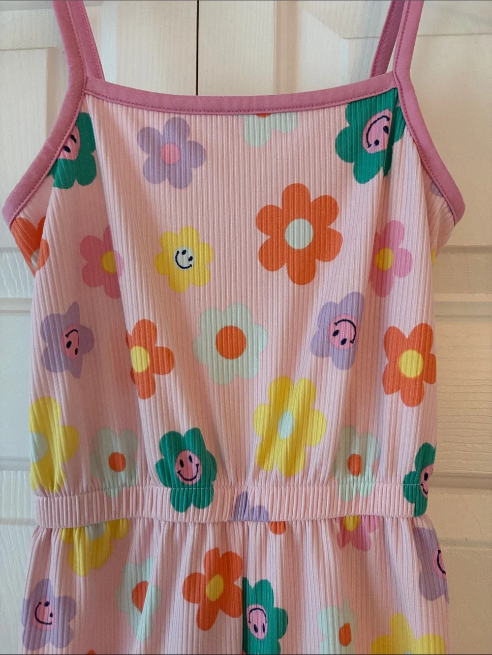 Girls boho/retro romper